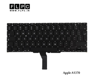 کیبورد لپ تاپ اپل A1370 مشکی-اینتر بزرگ Apple MacBook Air A1370 Laptop Keyboard