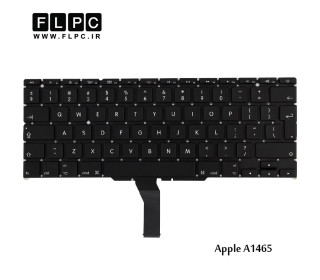 کیبورد لپ تاپ اپل A1465 مشکی-اینتر بزرگ Apple Macbook Air A1465 Laptop Keyboard