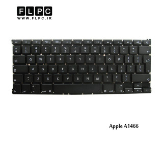 کیبورد لپ تاپ اپل Apple A1466 Laptop Keyboard مشکی-اینتر بزرگ