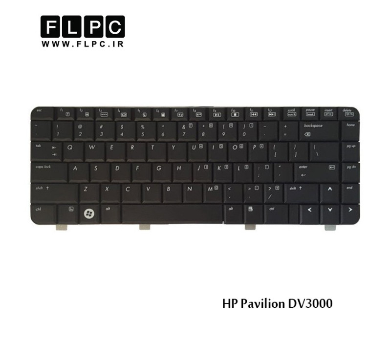 کیبورد لپ تاپ اچ پی DV3000 مشکی HP Pavilion DV3000 Laptop Keyboard