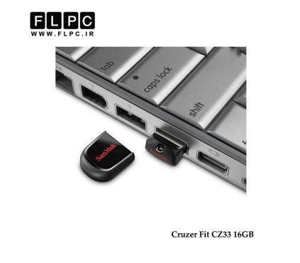 فلش مموری  مدل Cruzer Fit CZ33 سن دیسک ظرفیت 16 گیگابایت//sandisk Cruzer Fit CZ33 Flash Memory 16GB