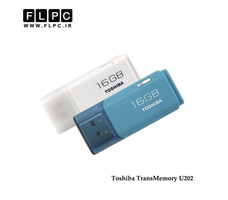 فلش مموری TransMemory U202 توشیبا 16 گیگابایت//Toshiba TransMemory U202 Flash Memory 16GB