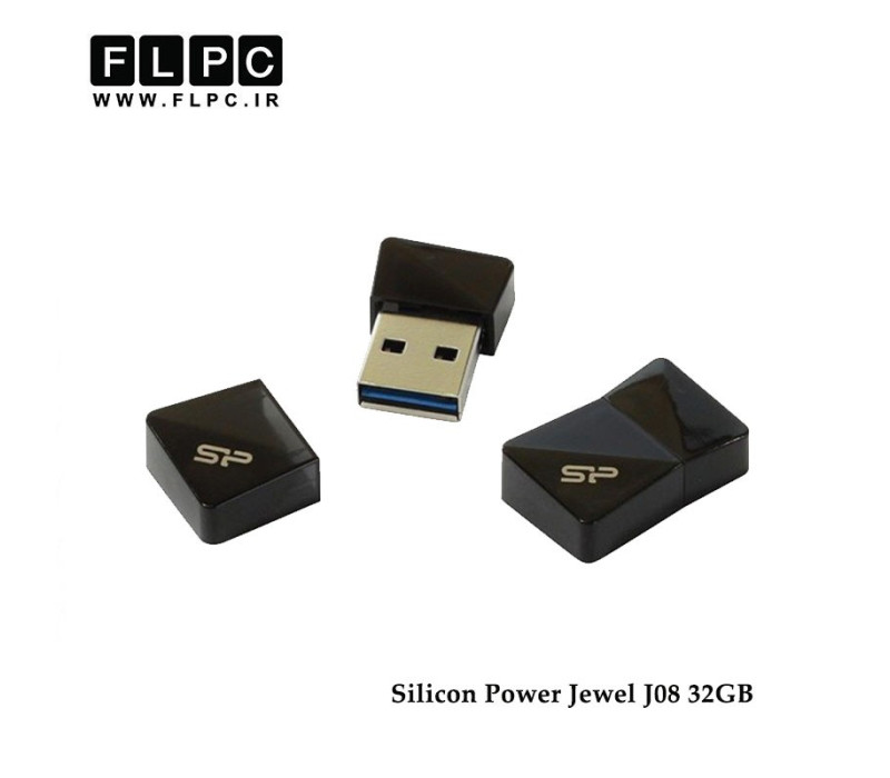 فلش مموری مدل Jewel J08 سیلیکون پاور32 گیگابایت// Silicon Power Jewel J08 Flash Memory 32GB