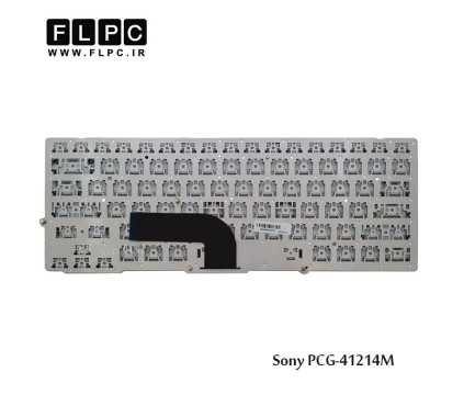 کیبورد لپ تاپ سونی Sony Laptop Keyboard PCG-41214M نقره ای-اینتر بزرگ-بدون فریم
