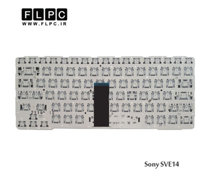 کیبورد لپ تاپ سونی Sony Laptop keyboard SVE14 سفید-اینتر کوچک-بدون فریم