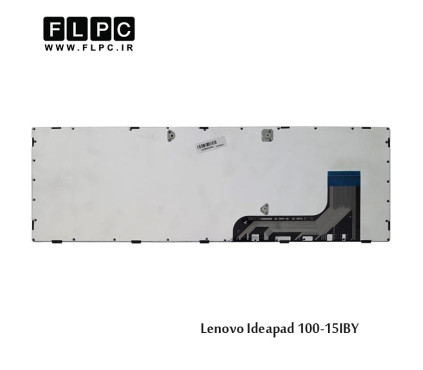 کیبورد لپ تاپ لنوو Lenovo Laptop Keyboard Ideapad 100-15IBY مشکی-بافریم-فلت کنار