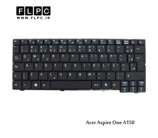 کیبورد لپ تاپ ایسر Acer Laptop Keyboard Aspire One A150 مشکی