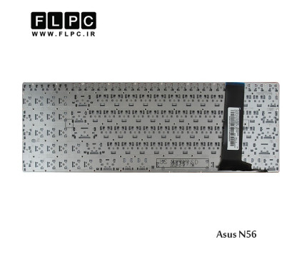 کیبورد لپ تاپ ایسوس N56 مشکی-بدون فریم Asus N56 Laptop Keyboard