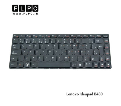 کیبورد لپ تاپ لنوو Lenovo Laptop Keyboard IdeaPad B480 مشکی-بافریم