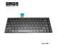 کیبورد لپ تاپ ایسوس مشکی اینتر کوچک بدون فریم Asus Laptop Keyboard S46