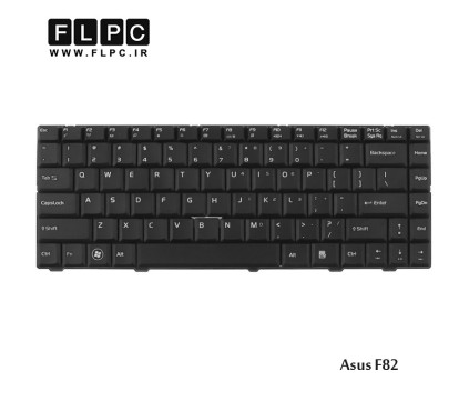 کیبورد لپ تاپ ایسوس مشکی Asus Laptop keyboard F82