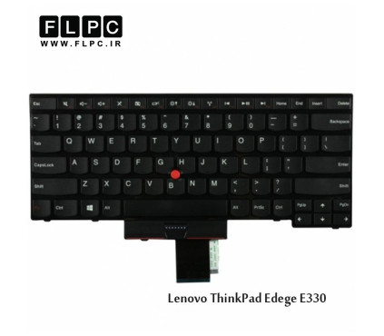 کیبورد لپ تاپ لنوو Lenovo Laptop Keyboard ThinkPad Edege E330 مشکی- باموس- بافریم