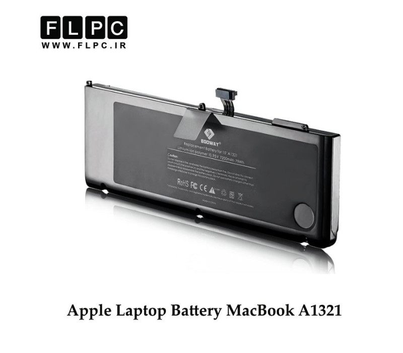 باطری لپ تاپ اپل Apple Laptop Battery MacBook Pro 15-A1321 stock