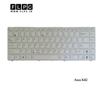 کیبورد لپ تاپ ایسوس Asus Laptop Keyboard K42 سفید