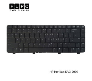 کیبورد لپ تاپ اچ پی HP Pavilion DV3-2000 Laptop Keyboard مشکی