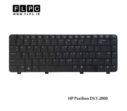 کیبورد لپ تاپ اچ پی HP Laptop Keyboard Pavilion DV3-2000 مشکی