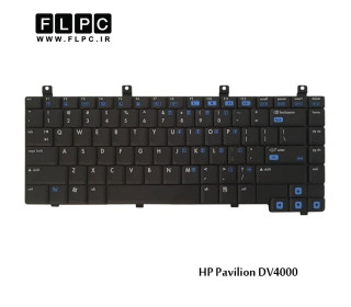 کیبورد لپ تاپ اچ پی HP Pavilion DV4000 Laptop Keyboard مشکی