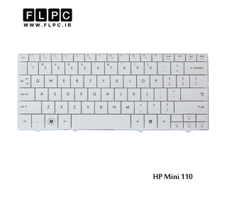 کیبورد لپ تاپ اچ پی HP Laptop Keyboard Mini 110 سفید