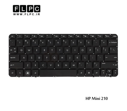 کیبورد لپ تاپ اچ پی HP Laptop Keyboard Mini 210-1000 مشکی-اینتر کوچک-بدون فریم