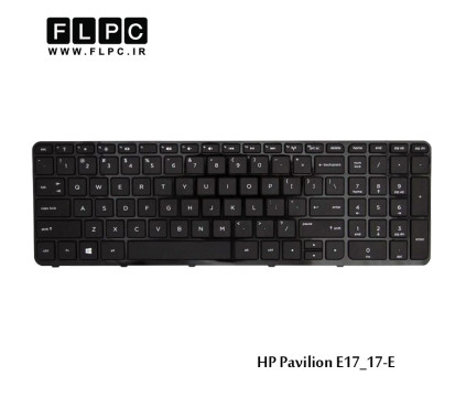 کیبورد لپ تاپ اچ پی (HP Laptop Keyboard Pavilion E17 (17-E مشکی-با فریم