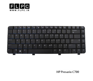 کیبورد لپ تاپ اچ پی HP Presario C700 Laptop Keyboard مشکی