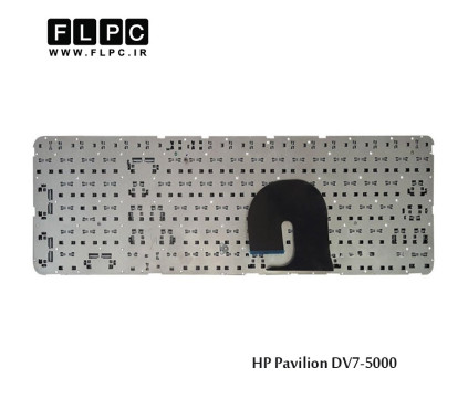 کیبورد لپ تاپ اچ پی HP Laptop Keyboard Pavilion DV7-5000 مشکی-بدون فریم