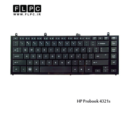 کیبورد لپ تاپ اچ پی HP Laptop Keyboard Probook 4321s مشکی-بافریم