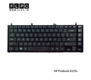 کیبورد لپ تاپ اچ پی HP Laptop Keyboard Probook 4329s مشکی-بافریم