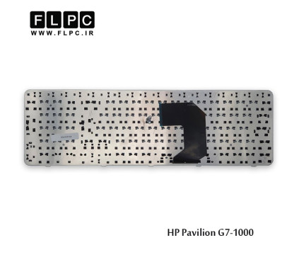 کیبورد لپ تاپ اچ پی HP Laptop Keyboard Pavilion G7-1000 مشکی-اینتر کوچک-بدون فریم