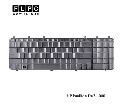 کیبورد لپ تاپ اچ پی HP Laptop Keyboard Pavilion DV7-1000 نقره ای