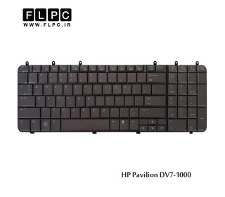کیبورد لپ تاپ اچ پی HP Laptop Keyboard Pavilion DV7-1000 شکلاتی