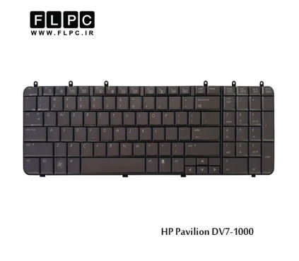 کیبورد لپ تاپ اچ پی HP Laptop Keyboard Pavilion DV7-1000 شکلاتی