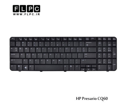 کیبرد لپ تاپ اچ پی HP Laptop Keyboard Presario CQ60 مشکی