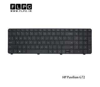 کیبورد لپ تاپ اچ پی HP Laptop Keyboard Pavilion G72 مشکی