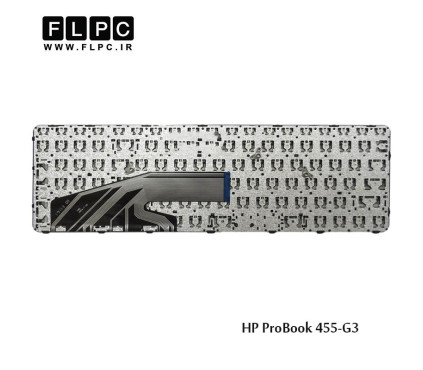 کیبورد لپ تاپ اچ پی HP Laptop Keyboard Probook 455-G3 مشکی-اینتر کوچک-با فریم