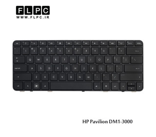 کیبورد لپ تاپ اچ پی HP Laptop Keyboard Pavilion DM1-3000 مشکی-بافریم