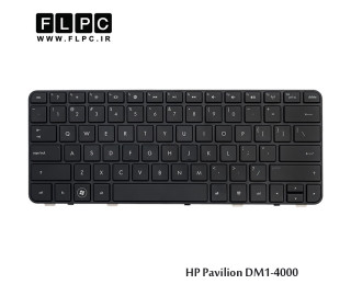 کیبورد لپ تاپ اچ پی HP Laptop Keyboard Pavilion DM1-4000 مشکی-بافریم
