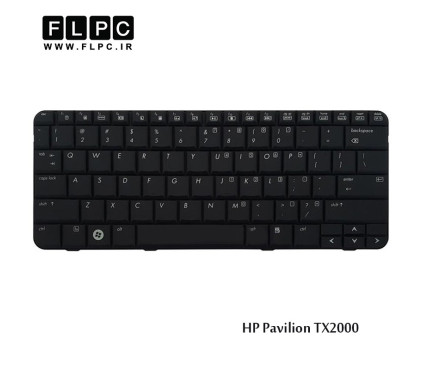 کیبورد لپ تاپ اچ پی HP Laptop Keyboard Pavilion TX2000 مشکی