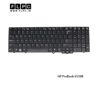کیبورد لپ تاپ اچ پی HP Laptop Keyboard ProBook 6550B مشکی
