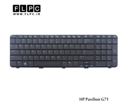 کیبورد لپ تاپ اچ پی HP Laptop Keyboard Pavilion G71 مشکی