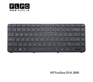 کیبورد لپ تاپ اچ پی HP Laptop Keyboard Pavilion DV4-3000 مشکی- با فریم