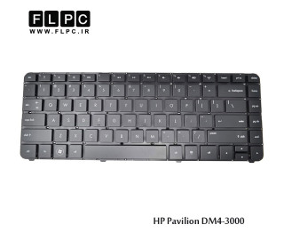 کیبورد لپ تاپ اچ پی HP Laptop Keyboard Pavilion DM4-3000 مشکی- اینترکوچک- بدون فریم