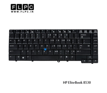 کیبورد لپ تاپ اچ پی HP Laptop Keyboard EliteBook 8530 مشکی-باموس