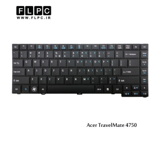کیبورد لپ تاپ ایسر Acer TravelMate 4750 Laptop Keyboard مشکی