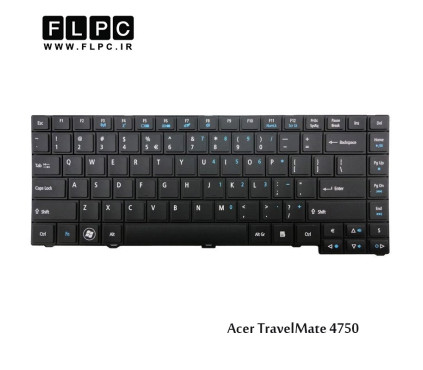 کیبورد لپ تاپ ایسر Acer Laptop Keyboard TravelMate 4750 مشکی