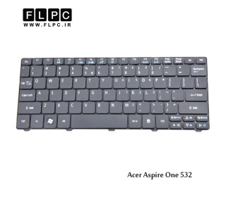 کیبورد لپ تاپ ایسر Acer Aspire One 532 Laptop Keyboard مشکی