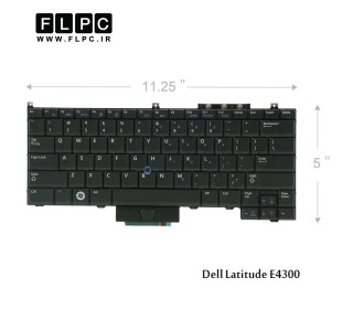 کیبورد لپ تاپ دل Dell Latitude E4300 Laptop Keyboard باموس