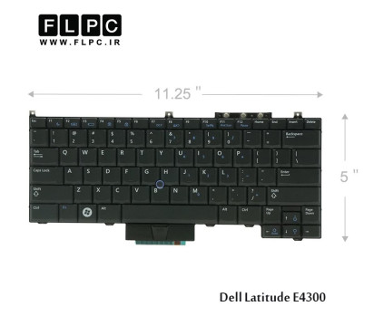 کیبورد لپ تاپ دل Dell Laptop Keyboard Latitude E4300 باموس