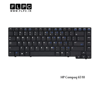 کیبورد لپ تاپ اچ پی HP Laptop Keyboard Compaq 6510 مشکی