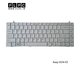 کیبورد لپ تاپ سونی Sony Laptop Keyboard VGN-FZ سفید